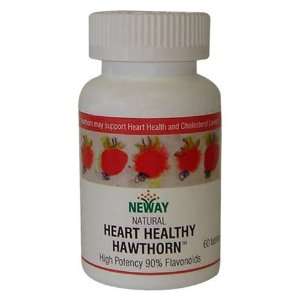  Neway Heart Healthy Hawthorn Tablets, 60 Count Bottle 