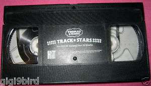 THOMAS & FRIENDS TRACK*STARS 50 MIN VHS NO CASE~FREE & FAST SHIPPING 