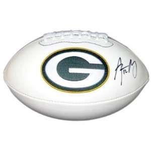  Aaron Rodgers Autographed Football