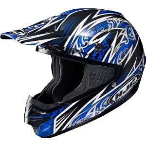 HJC CS MX Scourge Motocross Helmet MC 2 Blue Extra Large XL 0870 1502 