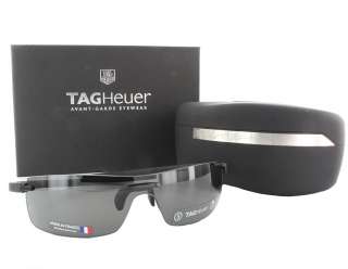 NEW Tag Heuer Zenith 5104 107 Black / Grey Sunglasses  