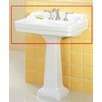   Creations Neo  Venetian Petite Pedestal Sink Basin White 5123.082.01
