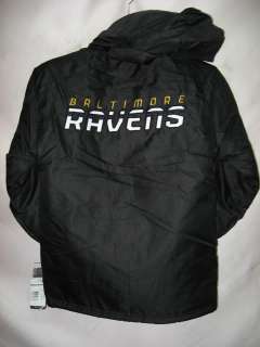 Baltimore Ravens NFL Youth Heavy Weight Full Fleece Hoody Jacket 