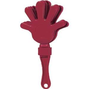  Burgundy 7in Hand Clapper Toys & Games
