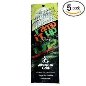  5 packets 2011 Ramp It Up Quick Dry Intensifier w/Cooling 