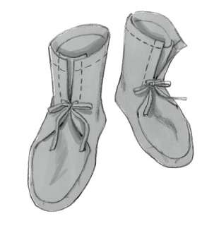 B5233 Butterick 5233 Historical Footwear Shoes Boots Pattern NEW MEN 