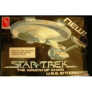  Star Trek The Wrath Of Kahn USS Enterprise AMT Ertl Toys 
