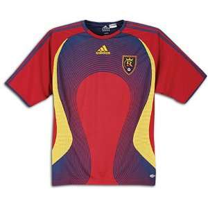  adidas Mens MLS Training Jersey ( sz. M, Red/Blue/Yellow 