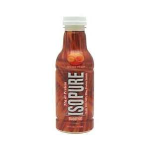  Natures Best/Isopure Smoothie/Orange Peach/12 Bottles 