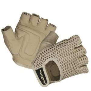 Hatch BR606 1/2 Finger, Mesh Back Glove, XX Large, Tan 