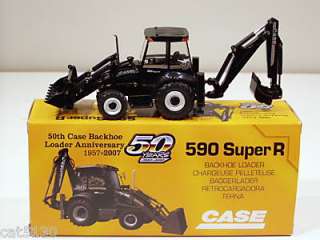 Case 590 Super R Backhoe   BLACK   1/50   Conrad  