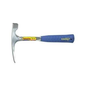 Estwing 12 oz. Solid Steel Bricklayer with Blue Vinyl Shock Reduction