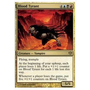  Blood Tyrant Foil Conflux Rare Toys & Games