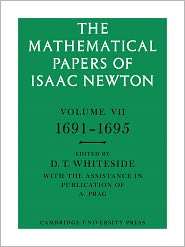   Newton Volume 7, 1691 1695, (0521045894), Isaac Newton, Textbooks