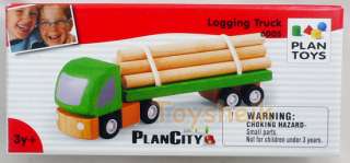 Plan Toys Logging Truck wooden toy 6005  
