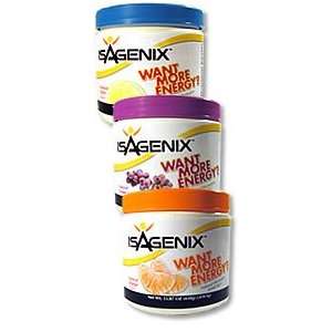 Isagenix Natural Electrolyte Drink Mix   Natural Grape Flavor 15.87 
