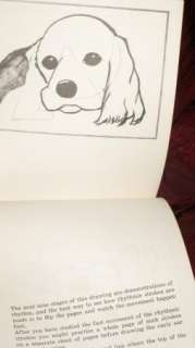   Learn to Draw Puppy Dog Stop Motion Animation Book 60s Lesson  