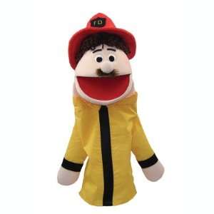   Half Body Character Puppets Fireman Fred Caucasian