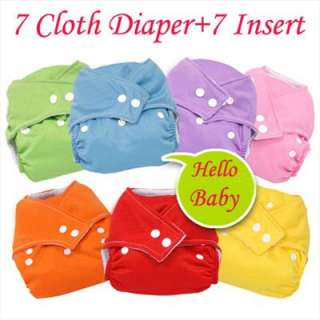 One Size Fit All Reusable Baby Pocket CLOTH DIAPER  