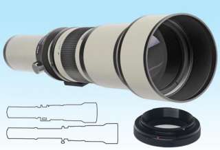650 1300mm Telephoto Zoom Lens for Canon FD AE AE 1 NEW  