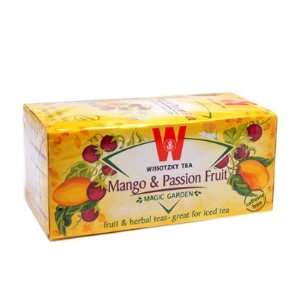 Wissotzky Mango & Passion Fruit Herbal Tea, 20 Tea Bags  