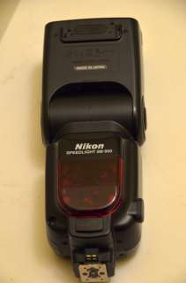Nikon SB 900 Speedlight Shoe Mount Flash 751751030104  