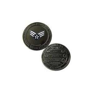  US Air Force Senior Airman Challenge Coin 
