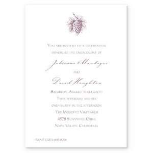  Grape Cluster Wedding Invitations