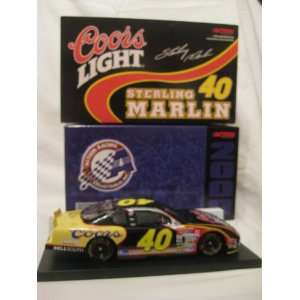 Sterling Marlin #40 2000 Coors Light Monte Carlo. 1/24 Scale Diecast 