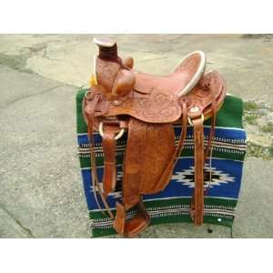   15 Porter Western Wade Roping Ranch Saddle New