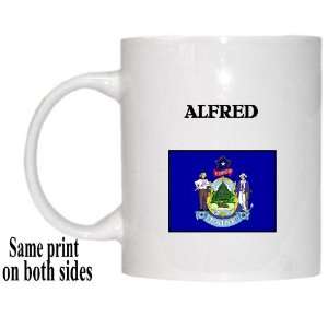  US State Flag   ALFRED, Maine (ME) Mug 