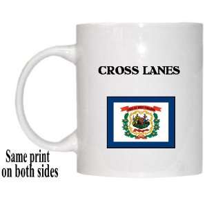   US State Flag   CROSS LANES, West Virginia (WV) Mug 