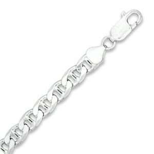   Flat Marina Chain Necklace   6.5mm Wide West Coast Jewelry Jewelry