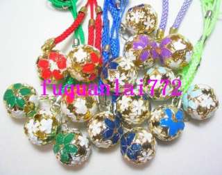 You are bidding on Wholesale 50 pcs Chinese cute cloisonne flowered 