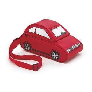  Red Car Shaped Lunch Tote Cooler Nylon School Kitchen 