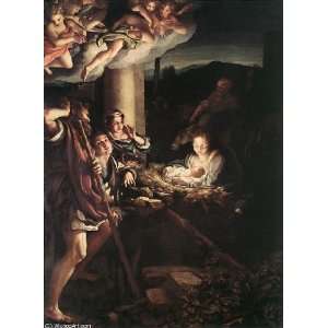  FRAMED oil paintings   Antonio Allegri Da Correggio   32 x 