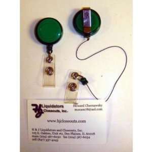  Retractable Coil Badge Holder Clip Electronics