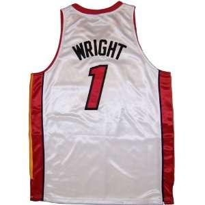  Dorell Wright Autographed/Signed Jersey Authentic White 