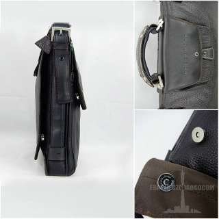   fashion leather shoulder bag Messenger casual handbag briefcase 7707