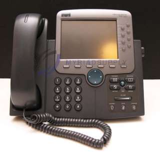 Cisco CP 7970G VoIP Unified IP Phone 7970G 7900 Series  