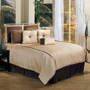  Hallmart 39081 9E Note Comforter, Sand