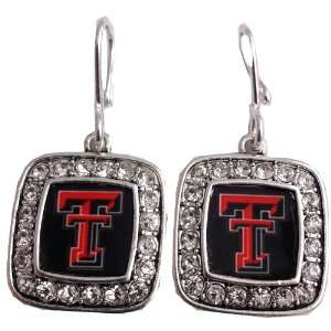  Texas Tech Earrings   Red Raider Gifts for Mom Everything 