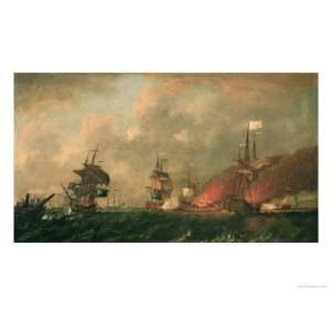  Lord Howe and the Comte dEstaing Off Rhode Island, 9th 