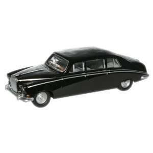  Oxford 1/76 Scale Daimler DS420 Limo In Black Die Cast 