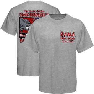 Alabama Crimson Tide vs. LSU Tigers 2011 Unfinished Business T Shirt 
