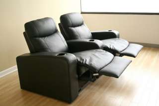 8326 Home Theater Seating Recliner Movie Chairs 2 Seats  