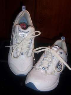 New Balance 844 genuine leather white lace tie sneakers in Size 6 
