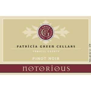  2008 Patricia Green Notorious Pinot Noir 750ml Grocery 