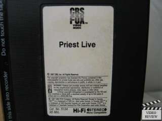 Judas PriestLive VHS Concert Video  