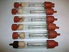 Lot of 6 Vintage Brown & Day Inc. St. Paul 2 CC Syringe in tubes
